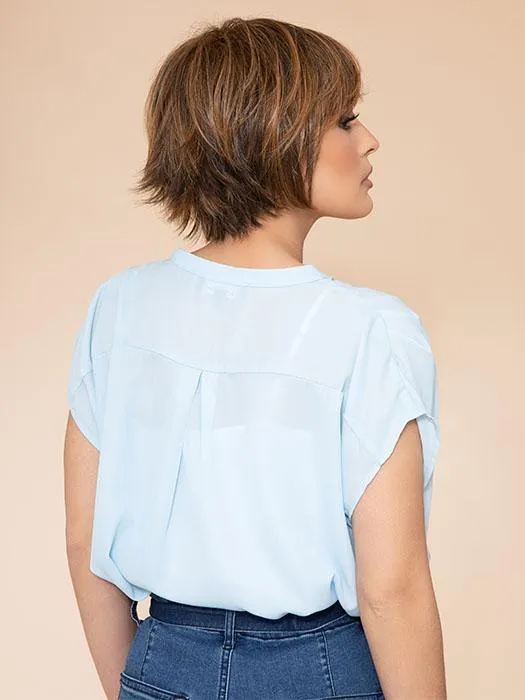 Textured Fringe Bob | HF Synthetic Wig (Basic Cap)