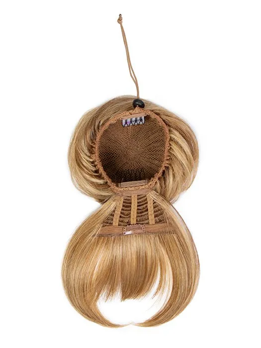 Trendy Fringe & Bun | Synthetic Hair Wrap