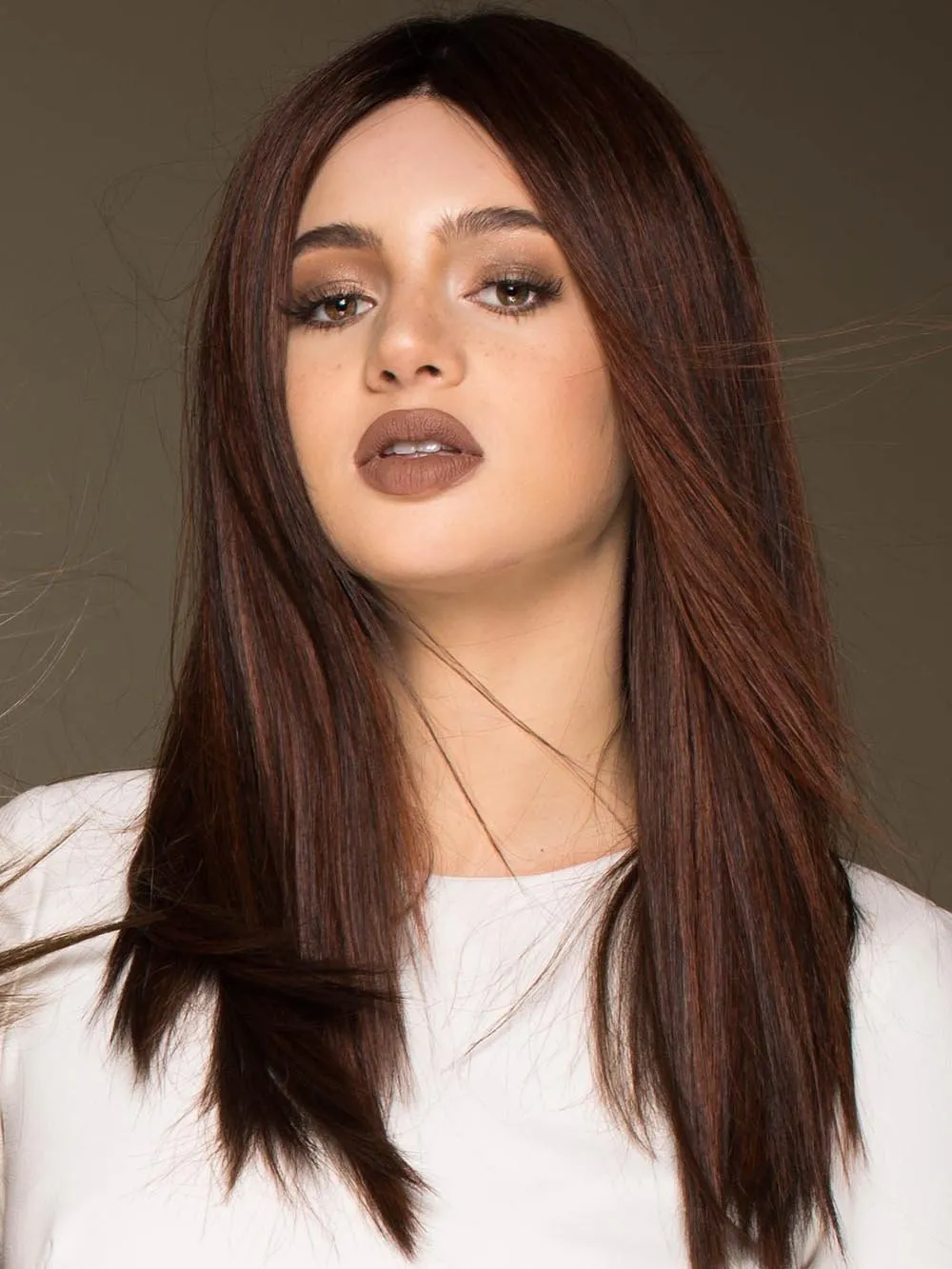 Veronica | Human Hair/ Synthetic Blend Wig (Mono Top)